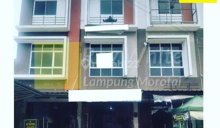 Ruko 3 lantai di Jln. Arif Rahman Hakim Wayhalim Bandarlampung 1