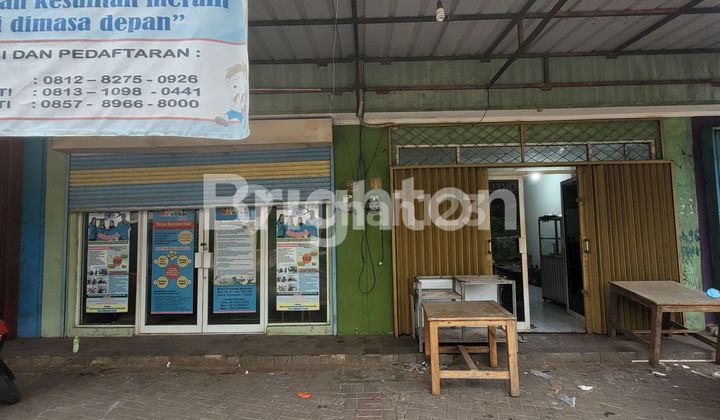 RUKO 2 GANDENG MURAH SAWANGAN STRATEGIS DEKAT PERUMAHAN RAMAI COCOK UNTUK ALFAMART