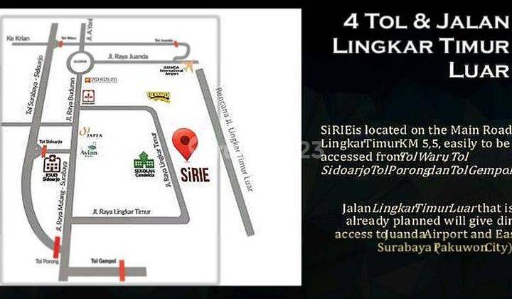 Pergudangan Sirie, Sidoarjo Nol Jln Lingkar Tmur HrgaMulai 2m'an 2