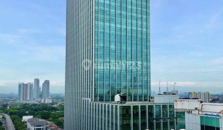 DIJUAL OFFICE SPACE KEBAYORAN BARU ~ LUAS 313 M2 ~ FULLY FURNISHED 1