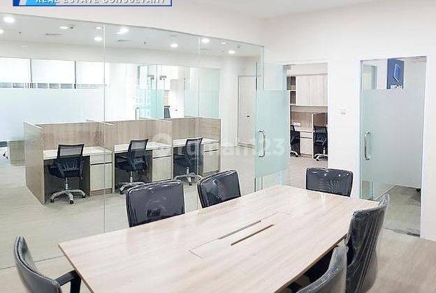 Office Disewakan Di District 8 luas 133m fully furnished SCBD Jakarta Selatan 2