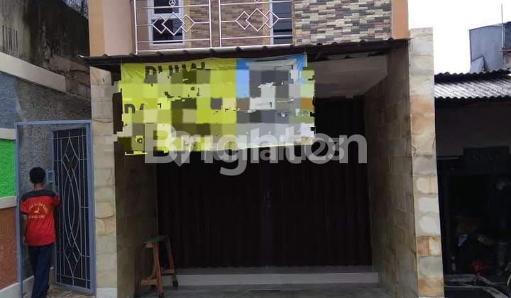 RUKO PLUS RUMAH STRATEGIS DI DEPOK 2 DEKAT DENGAN KANTOR SAMSAT