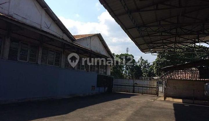pabrik dijual  itung tanah sesuai njop di jalan utama ah nasution