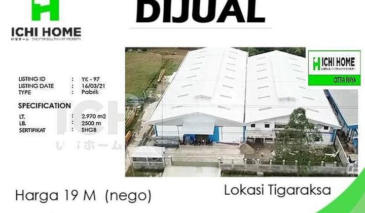 Pabrik Siap Huni Di Tigaraksa Tangerang Banten Pabrik Siap Huni Di Tigaraksa Tangerang Banten