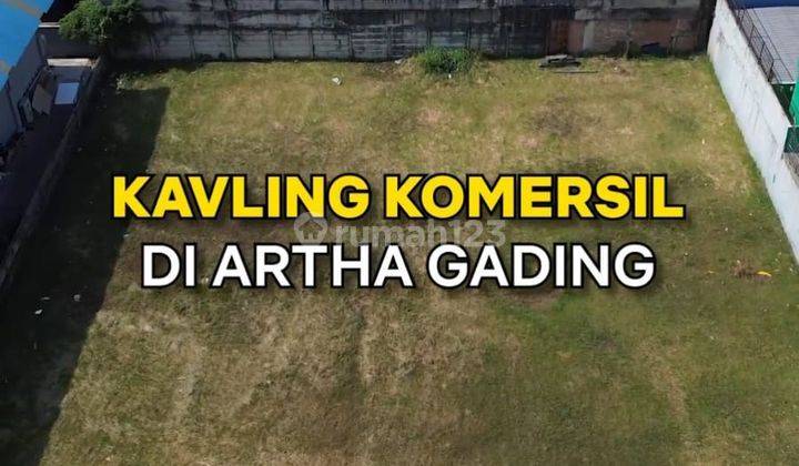 Kavling Komersil Artha Gading 2500m2 1