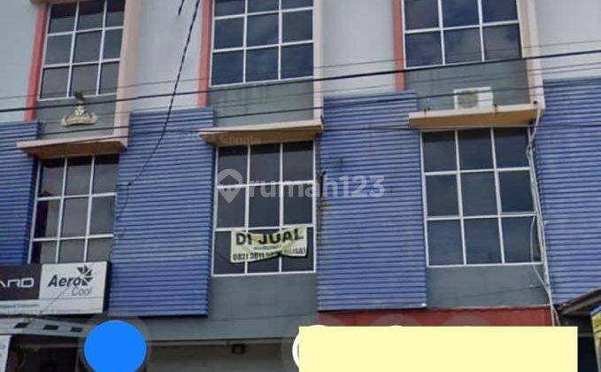 Ruko murah 3 lantai di Jalan Gajah Mada Tanjung Agung Kedamaian Bandarlampung 1