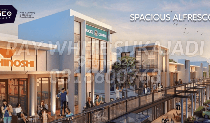 Siap Serah Terima Ruko Neo Plaza, Podomoro Park Bandung 1