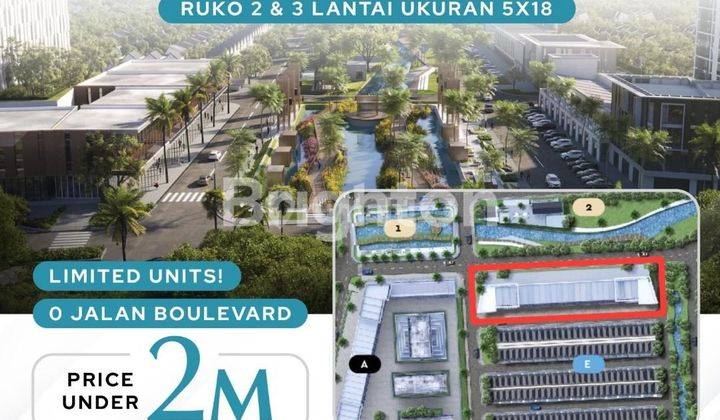 RUKO MURAH NOL JALAN OERR ARTA SPACE BY INTILAND SBY TIMUR 1