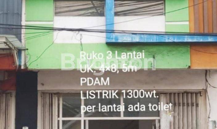 RUKO KAN 3 LANTAI STRATEGIS POROS JALAN AREA DINOYO MALANG