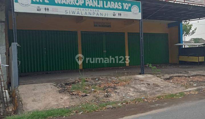 Ruko cocok untuk , Warung Kopi daerah ramai Pasar Siwalanpanji 1