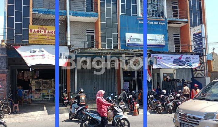 RUKO 3 LANTAI HARGA ISTIMEWA DI KAWASAN RAMAI KARTASURA PUSAT BISNIS BERSEBELAHAN DENGAN KANTOR BPR DAN ADA DISEKITAR TOKO RETAIL INDOMARET DAN ALFAMART 2