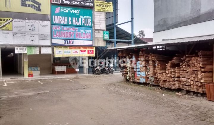 RUKO KOMERSIL + TANAH LUAS PINGGIR JALAN PAJAJARAN BOGOR 1
