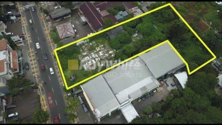 Tanah Komersial di Kemang Raya, Jakarta Selatan (dekat McD Kemang) 3145m2 1