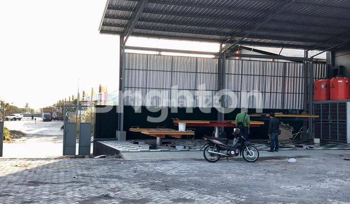 YOS SUDARSO GUDANG + KANTOR SIAP PAKAI PINGGIR JALAN RAYA PROTOKOL PANTURA 2