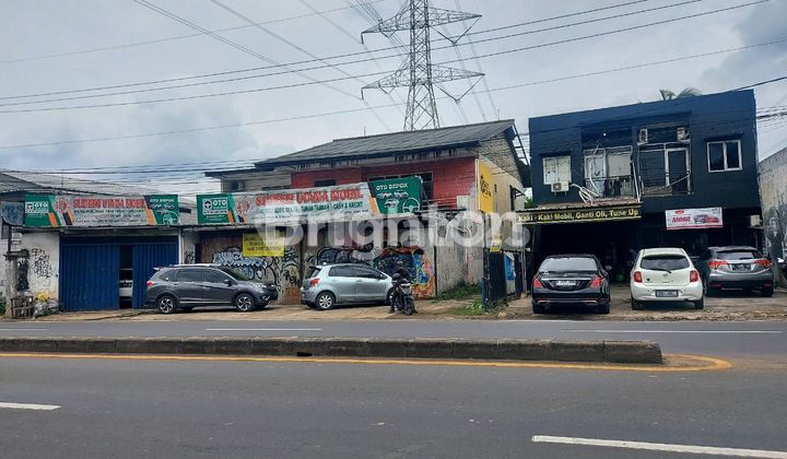 TANAH BONUS RUKO DAN RUMAH DI BOJONGSARI RAYA BELAKANGNYA RUMAH TINGGAL
