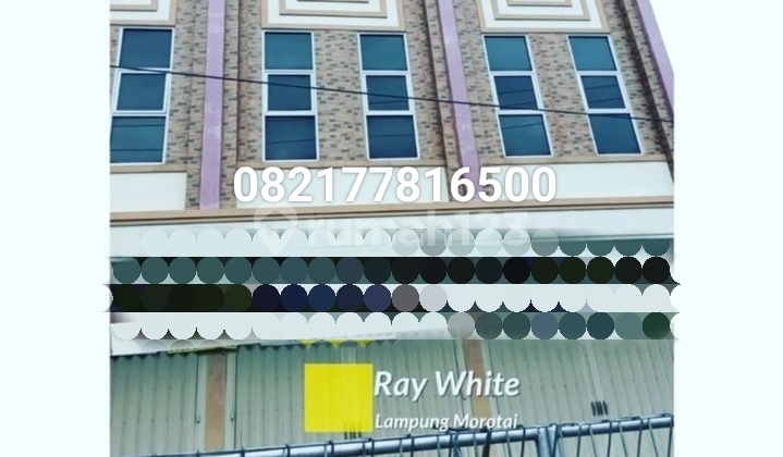 Three-Story Shop House in Downtown Bandar Lampung