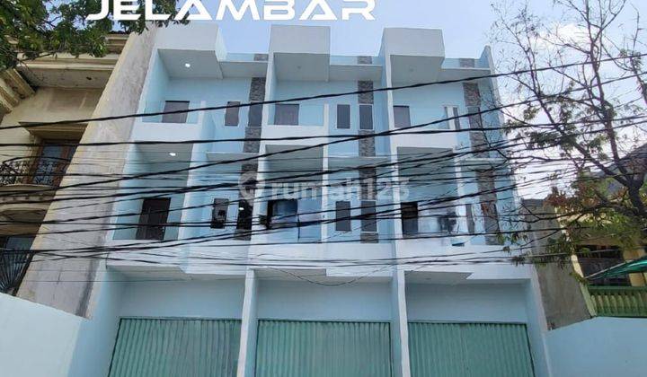 ANA RUKO BARU 4.2X21M² JALAN RAMAI KAVLING POLRI JELAMBAR 2