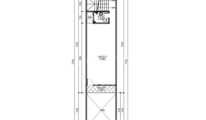 ANA RUANG USAHA INDENT UK 4X17M DAN 5X17M DI JELAMBAR 2