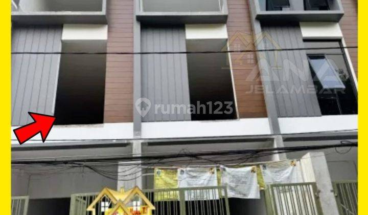 ANA RUKO BARU UK 4.5X20M DI KOMPLEK KAVLING POLRI JELAMBAR 1