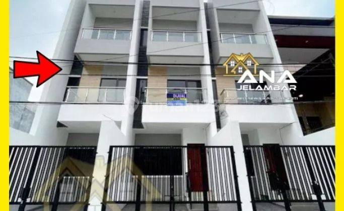 ANA RUKO BARU 4.33X20M² DI KAVLING POLRI JELAMBAR 1