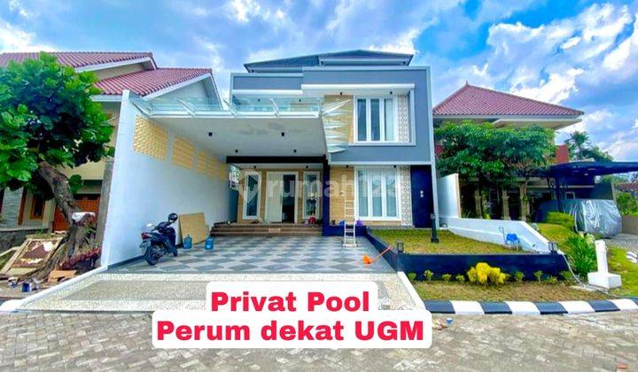 Rumah Kolam Renang Baru Dalam Perum Kaliurang 1