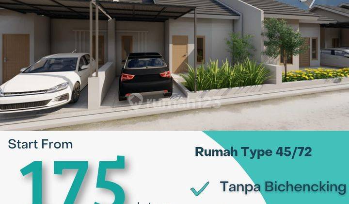 Rumah elitt modern free design dekat pusat kota hatGa 125jt aja 2