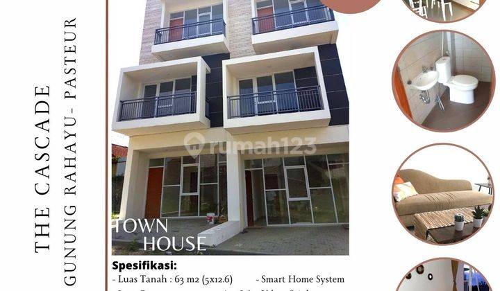 Jual murah rumah siap huni Gunung Batu 1,4 M smarthome system 2