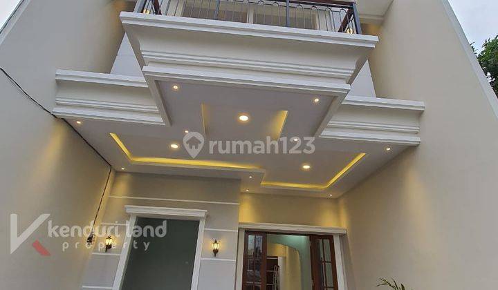 Rumah Mewah BrandNew Rooftop strategis dekat toll 1