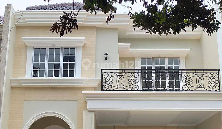 Dijual rumah desain amerika clasik mewah murah di sawangan 1