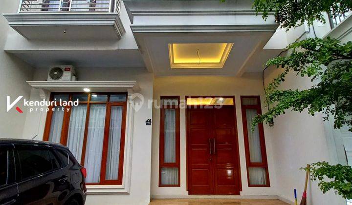 Townhouse Mewah Classic Full Furnished Akses Strategis Djagakarsa 1