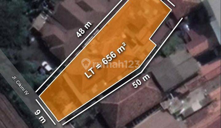 DIJUAL RUMAH ZONA KOMERSIAL CAMPURAN at Jl MENTENG / CIKINI, JAKPUS 1