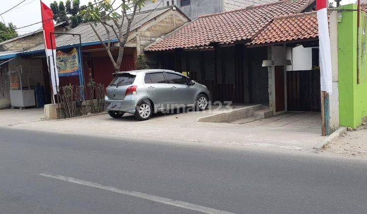 Rumah pinggir jalan, Siap Huni di Pondok Ranj ,i 1