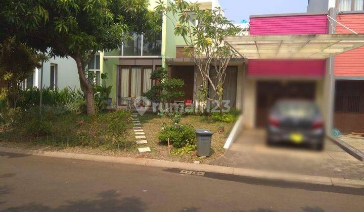 Rumah siap huni 3lantai, didalam perumahan asri,rindang dan nyaman the ritzone icon bsd 1