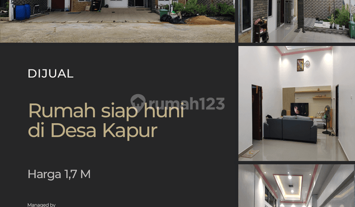 Rumah Siap Huni di Desa Kapur 1