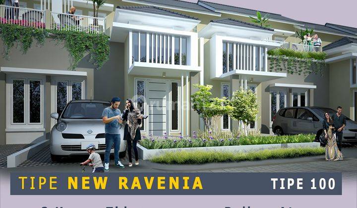 Rumah ready tinggal bawa koper tipe 100 700jutaan 1