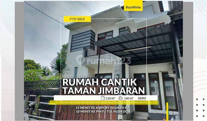 Dijual Rumah Cantik 2 Lantai Di Taman - Jimbaran 1