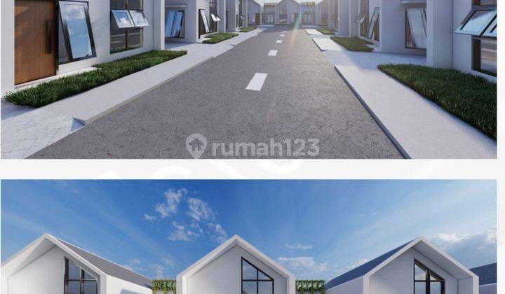 Rumah modern bisa cicil developer s/d 8tahun 2