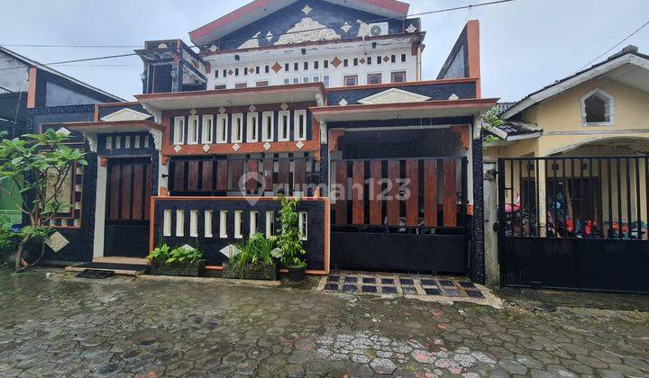 Rumah etnik kayu jati siap huni 1