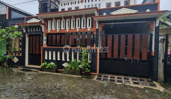 Rumah 2 lantai Bagus ETNIK KAYU JATI di Gedongan . 1