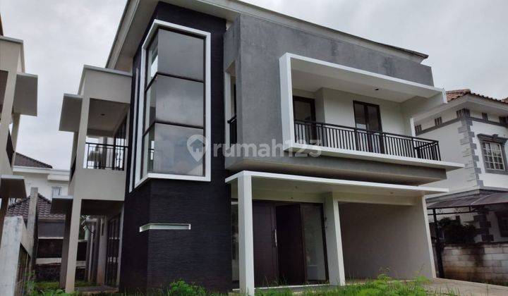 Rumah Modern Minimalis Depan Taman 1