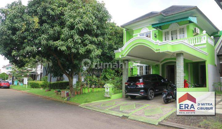 Rumah Bersih Cantik, Full Furnishes, Dekat Taman Di Kota Wisata 1