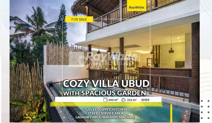 Equipped & Cozy Villa With Spacious Garden in Ubud 1