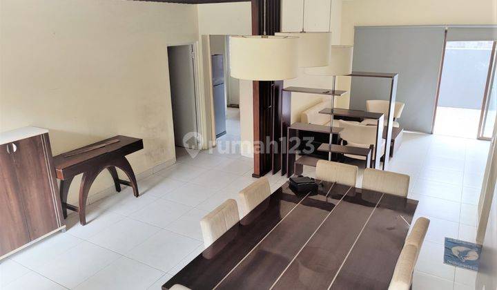 Rumah full furnished & renoved 2lt 148m 9x17 type 4KT cluster depan JGC Jakarta Garden City 1