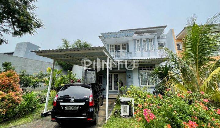 Rumah Provence Parkland Bsd Halaman Depan Belakang Luas Asri Nyaman 1