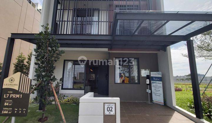 Di Jual  Rumah Cluster Leonora At Shymponia Summarecon Serpong Type Premium 1 (7x12) 2