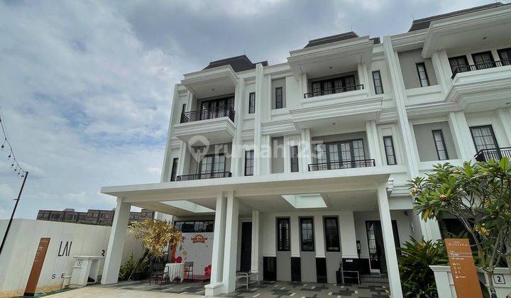 Di jual Rumah Show Unit Winona di CBD Alam Sutera Type Tyria 7x18 2