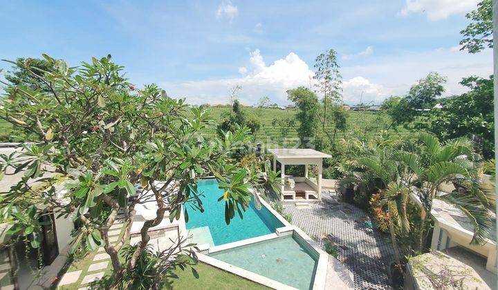 TURUN HARGA...Amazing modern villa with spacious land and rice fields view ,only 5 minutes to the beach at Pererenan Canggu, Kuta Utara, Badung Bali 1