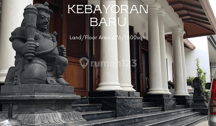 For sale rumah di kebayoran baru 1