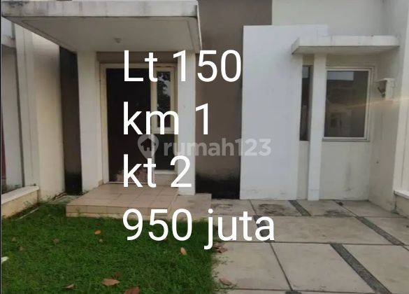 Di jual rumah suvarna sutera Lt 150 1