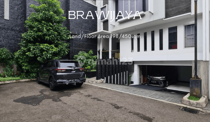 Di jual rumah di brawijaya kebayoran baru 1